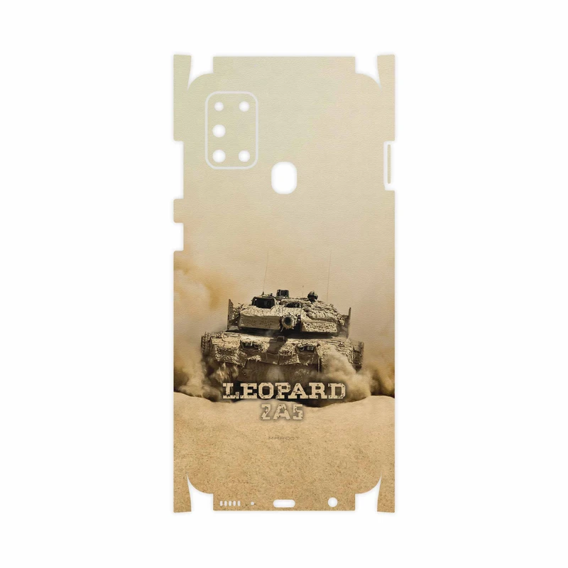 برچسب پوششی ماهوت مدل Leopard 2A5 tank-FullSkin مناسب برای گوشی موبایل سامسونگ Galaxy A21s