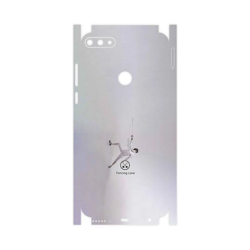 برچسب پوششی ماهوت مدل Fencing-FullSkin مناسب برای گوشی موبایل هوآوی Y7 Prime 2018