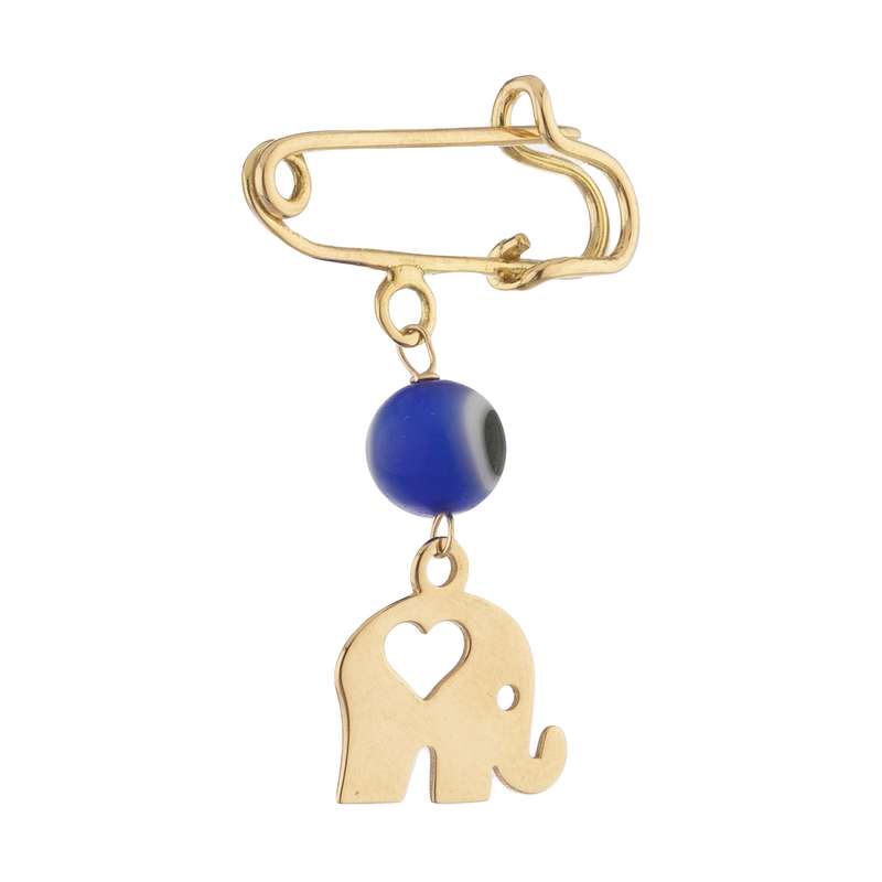 سنجاق سینه طلا 18 عیار پرسته مدل 14077497