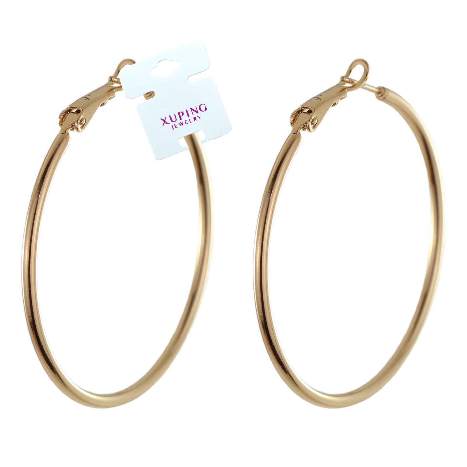 گوشواره زنانه ژوپینگ مدل دوار کد AAC-109 -  - 2