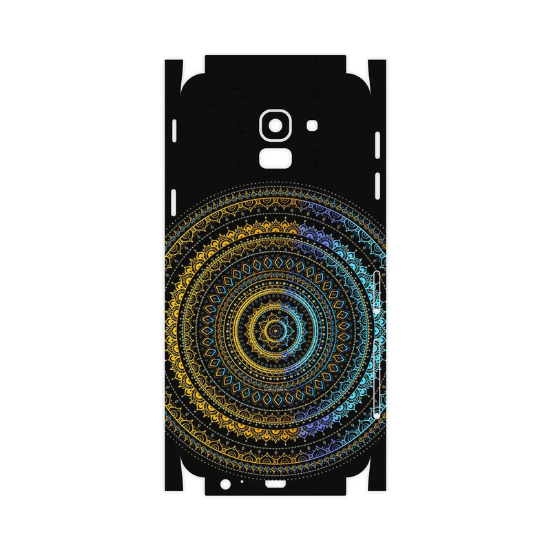 برچسب پوششی ماهوت مدل Mandala Design 2-FullSkin مناسب برای گوشی موبایل سامسونگ Galaxy J6