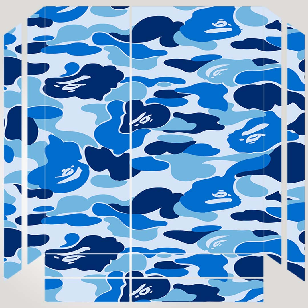 برچسب پلی استیشن ۴ مدل blue camo  کد PS-207