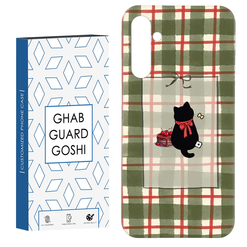 کاور قاب گارد گوشی طرح گربه  کد Dimo-657 مناسب برای گوشی موبایل سامسونگ Galaxy S23 Fe