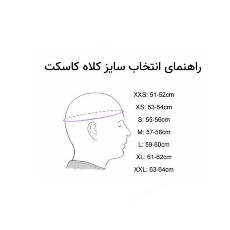 کلاه کاسکت رادین پلیمر مدل New_Radin_Matt_Black