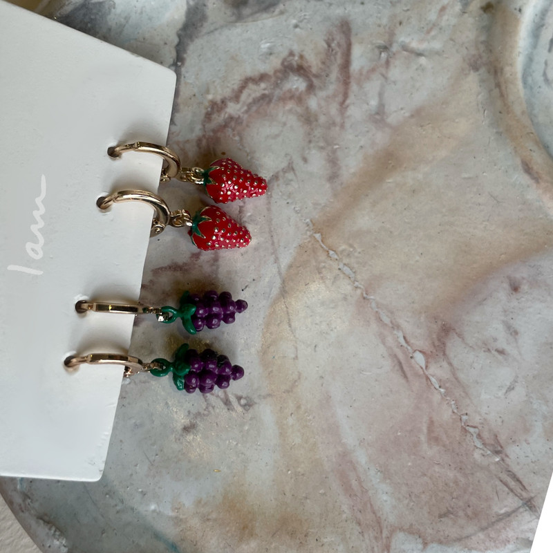 گوشواره دخترانه آی ام مدل AE1291-011 مجموعه 4 عددی