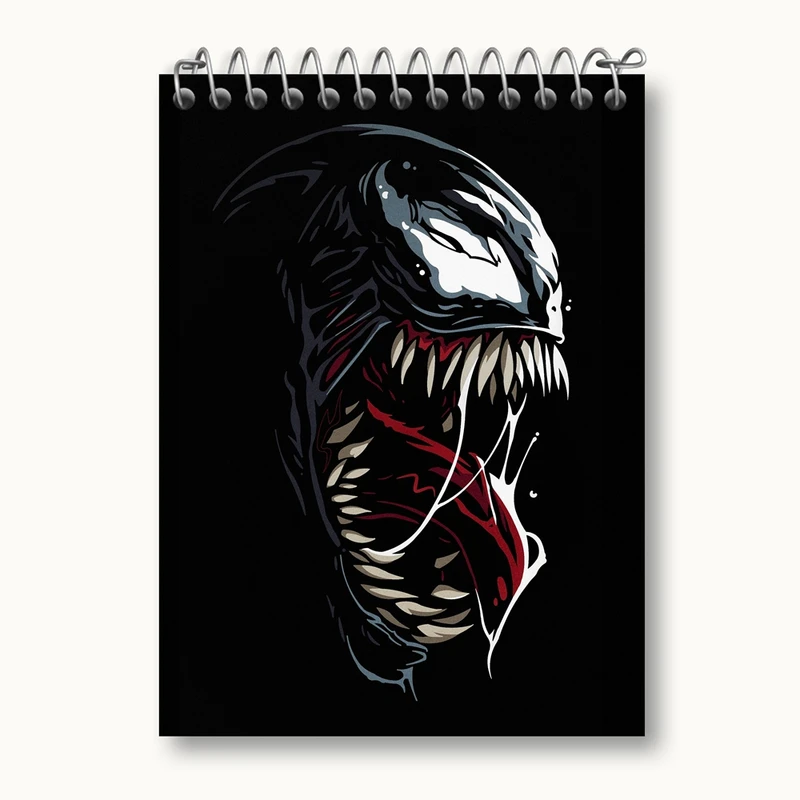 دفتر یادداشت 50 برگ خندالو مدل ونوم Venom کد 27318