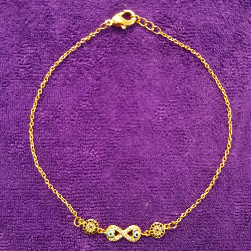 پابند زنانه مدل چشم نظر