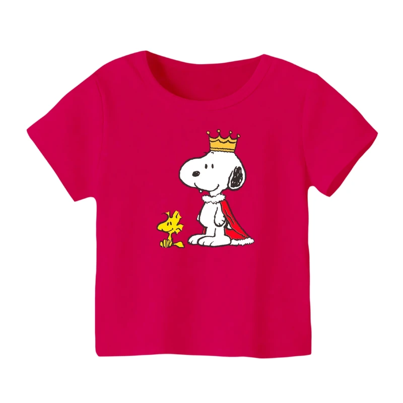 تی شرت آستین کوتاه بچگانه مدل اسنوپی کد ۵۱