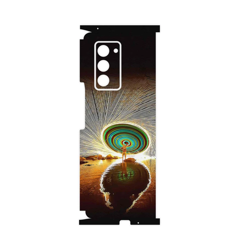برچسب پوششی ماهوت مدل Night Light Fountain-FullSkin مناسب برای گوشی موبایل سامسونگ Galaxy Z FOLD 2