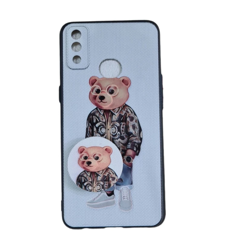 کاور طرح پسرانه کد 210 مناسب برای گوشی موبایل سامسونگ Galaxy A10S به همراه پاپ سوکت 