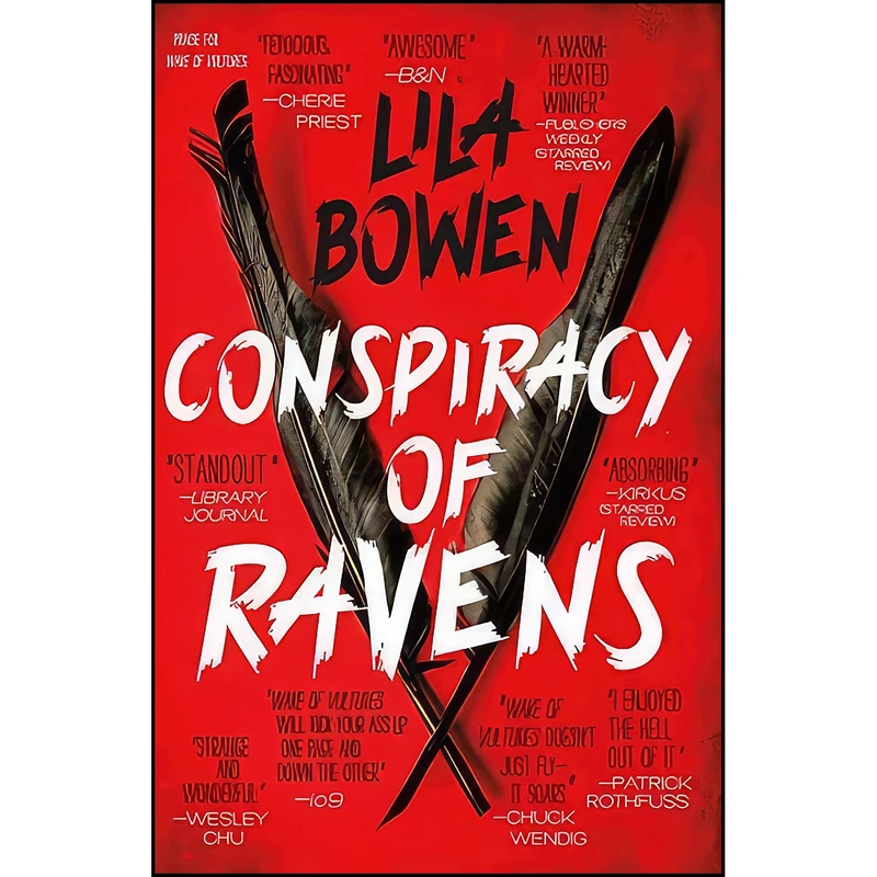 کتاب Conspiracy of Ravens  اثر Lila Bowen انتشارات Orbit