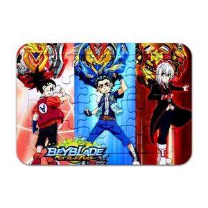 پازل 24 تکه طرح انیمه فرفره های انفجاری کد 06