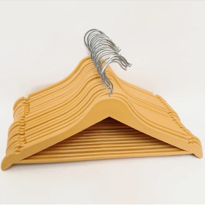 چوب لباسی مدل افرا طرح چوب بسته 24 عددی