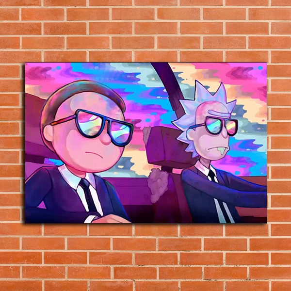 تابلو شاسی آتریسا مدل  انیمیشن Rick and Morty