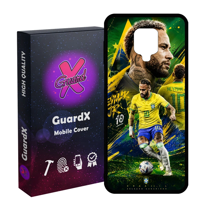 کاور گارد ایکس طرح نیمار مدل 11070 مناسب برای گوشی موبایل شیائومی Redmi Note9 Pro/Note 9 Pro Max/Redmi Note 9S/MI Poco M2 Pro