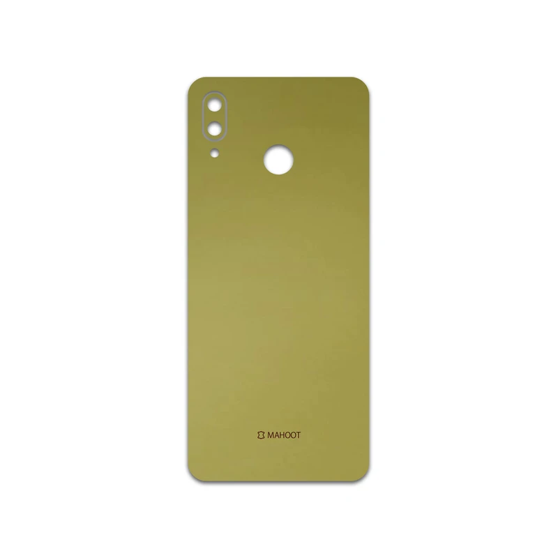 برچسب پوششی ماهوت مدل Matte-Gold مناسب برای گوشی موبایل آنر Play