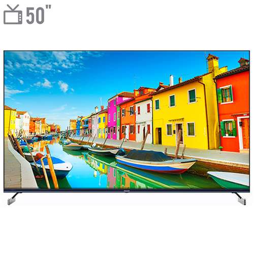 تلویزیون کیو ال ای دی هوشمند آیوا مدل ZQ-PM8U50UHD سایز 50 اینچ