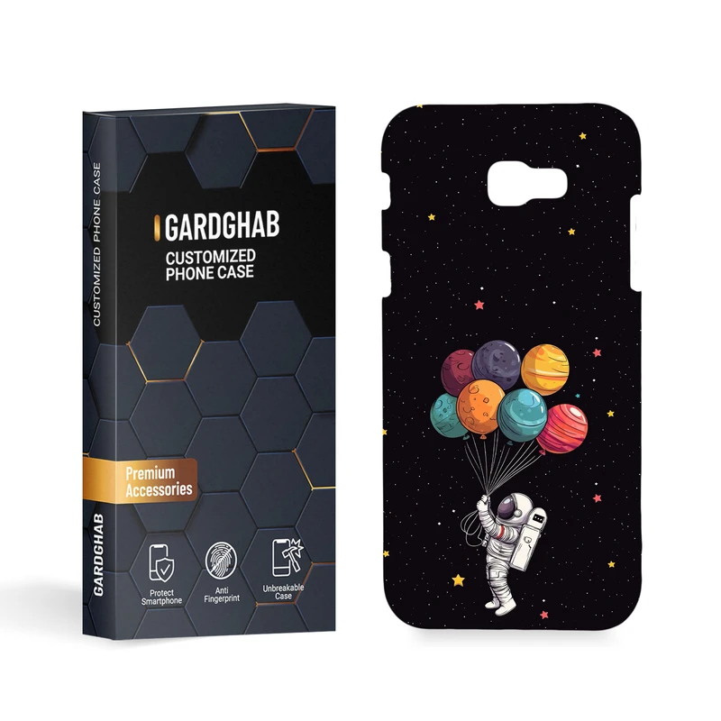کاور گارد قاب مدل کهکشان مناسب برای گوشی موبایل سامسونگ Galaxy A7 2017 / A720