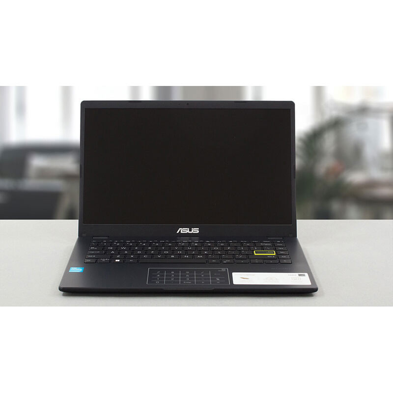 عکس لپ‌تاپ ایسوس مدل Vivobook Go 14 E410KA-PM464 با پردازنده Pentium Silver N6000، رم DDR4 4GB با فرکانس 3200MHz، حافظه داخلی eMMC با ظرفیت 64GB، نمایشگر 14 اینچ TN با وضوح HD، دارای نامبرپد دیجیتال و سیستم‌عامل Windows 11 — زاویه و جزئیات 12