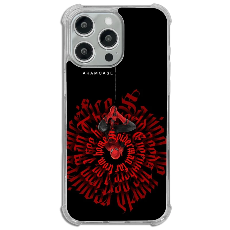 کاور آکام مدل AMCWTA15PROMAX-SPIDERMAN4 مناسب برای گوشی موبایل اپل iPhone 15 Pro Max