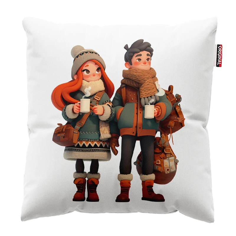 کوسن پاد آفرین مدل عشق همسر کد PK301660 سایز 30*30 سانتی متر