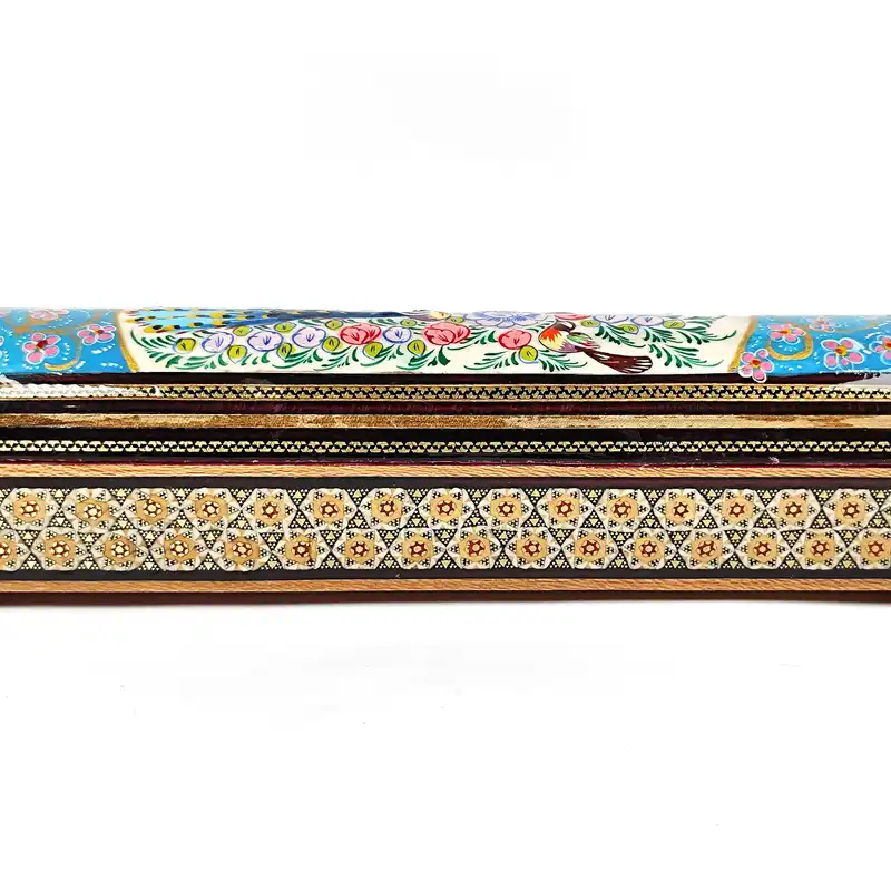 قلمدان خاتم کاری مدل نقاشی کد GH28