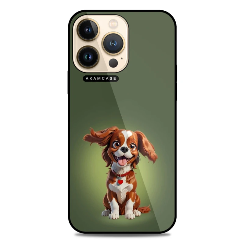 کاور آکام مدل AMC-WA13PRO-DOGS-13 مناسب برای گوشی موبایل اپل iPhone 13 Pro