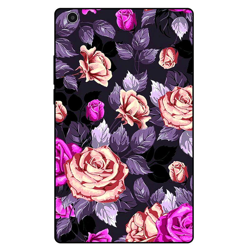 کاور مگافون طرح گل مدل 1652 مناسب برای تبلت لنوو Tab 3 8.0