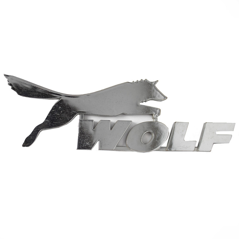 آرم خودرو مدل پلاستیکی طرح گرگ کد wolf01