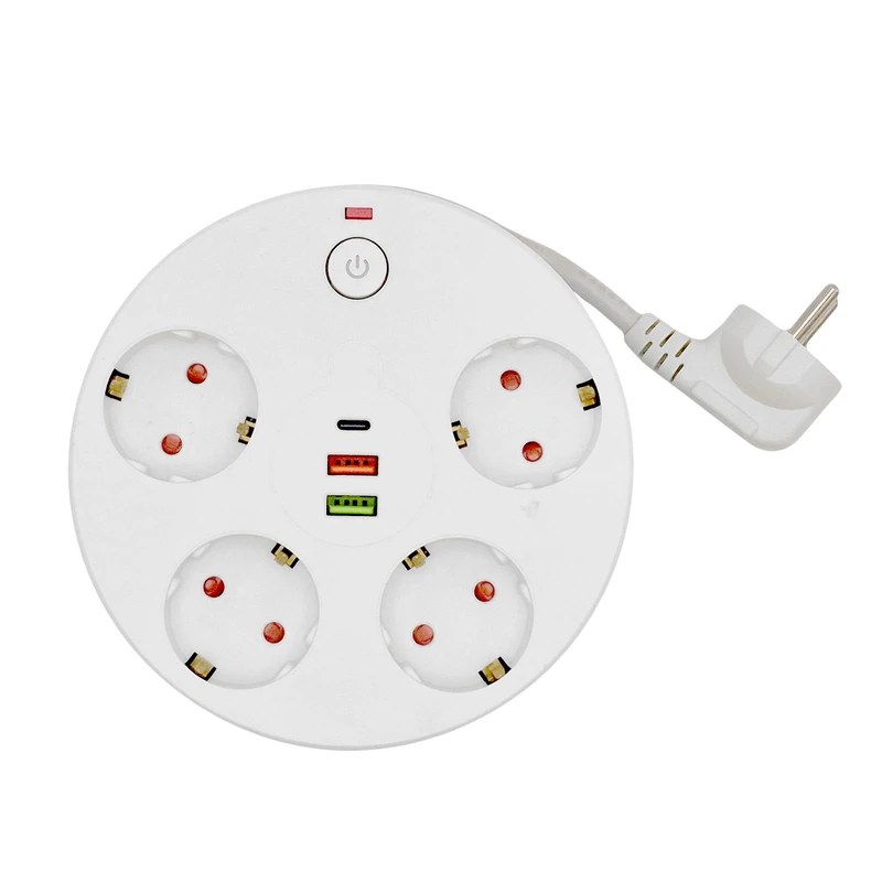 چندراهی برق نیکسان مدل جمع شونده کد USB 01