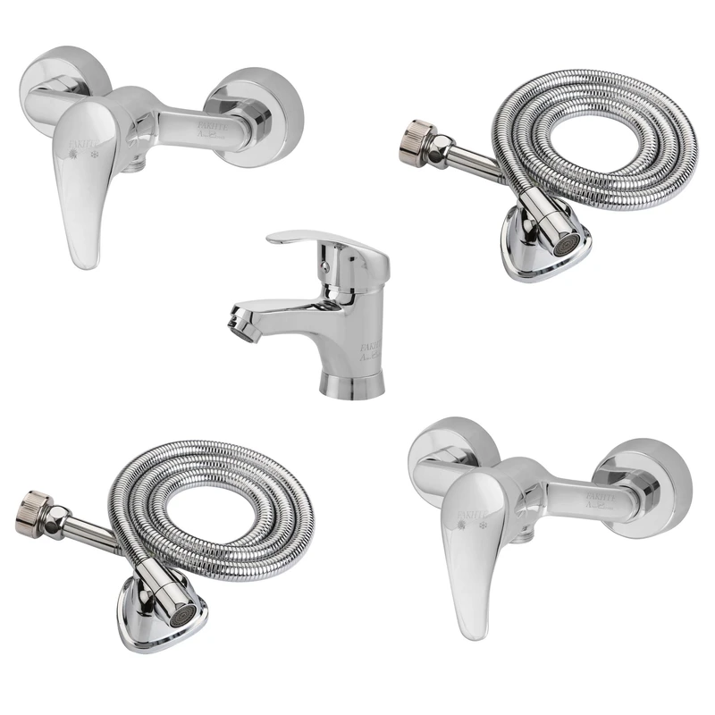 ست شیرآلات فاخته مدل ماهان C مجموعه 5 عددی