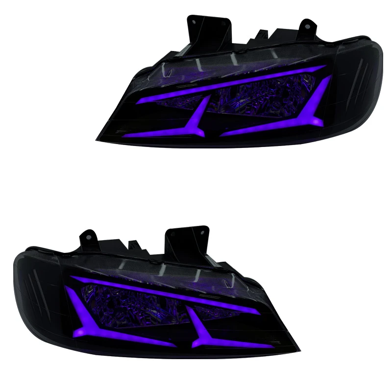 چراغ جلو خودرو گروه پژوهش صنعت مدرن مدل Aventador-Purp مناسب برای پژو پارس بسته دو عددی