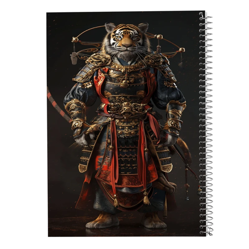 دفتر مشق 100 برگ مدوپد مدل حیوانات جنگجو کد DF14782