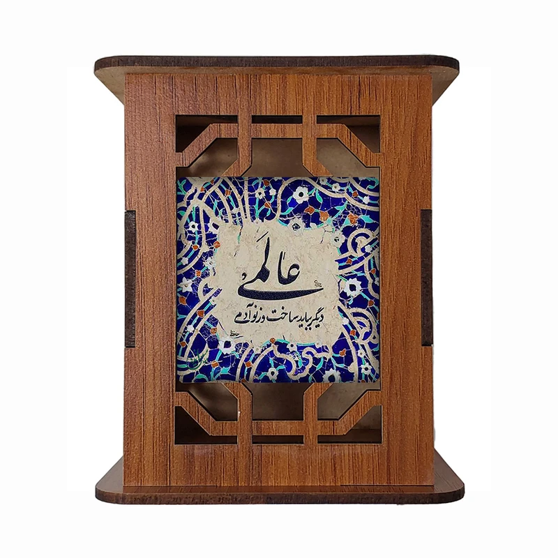 جامدادی رومیزی مبین ایده مدل شعر Gh5 کد 869