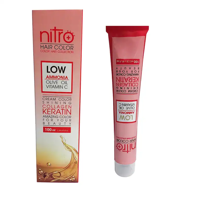 رنگ مو نیترو پلاس مدل Keratine شماره 90.02 حجم 100 میلی لیتر رنگ صدفی