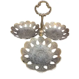 اردو خوری برنزی مدل طاووس کد A103