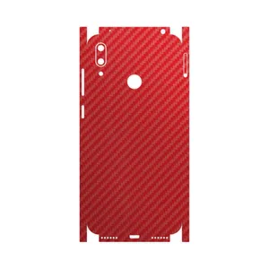 MAHOOT Red-Fiber-FullSkin Cover Sticker for Huawei Y7 Prime 2019