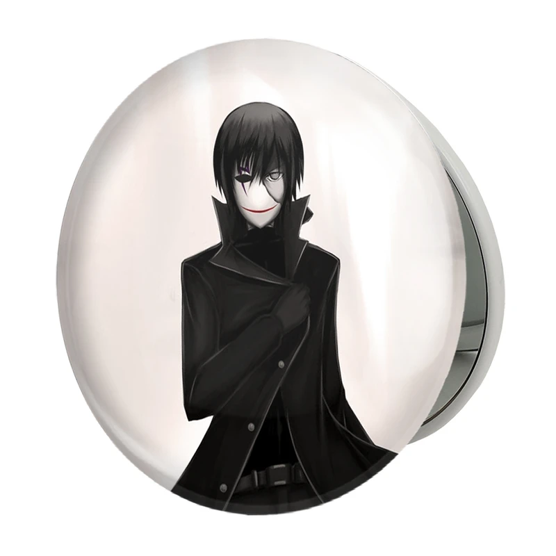 آینه جیبی خندالو طرح هی انیمه تاریک تر از سیاهی Darker Than Black مدل تاشو کد 22588 