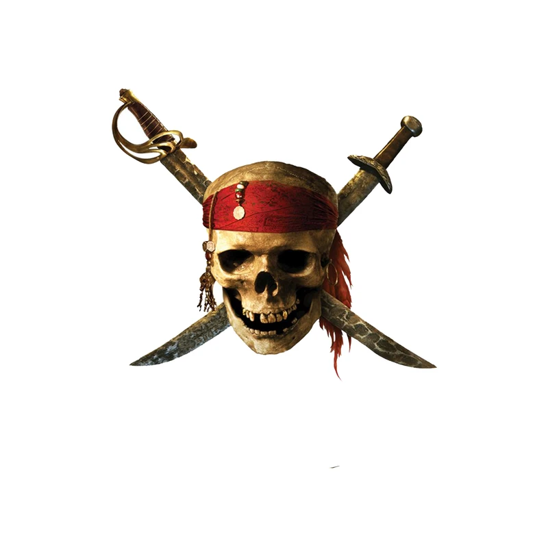 استیکر لپ تاپ و موبایل مدل سریال طرح دزدان دریایی کاراییب Pirates of the Caribbean کد  4344