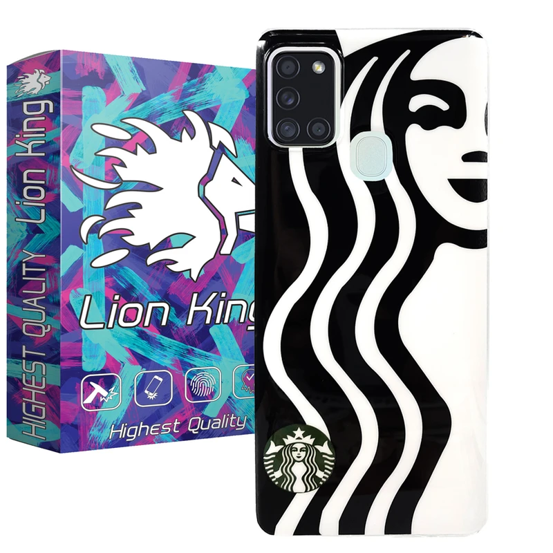 کاور لاین کینگ مدل شب تاب مناسب برای گوشی موبایل سامسونگ Galaxy A21s