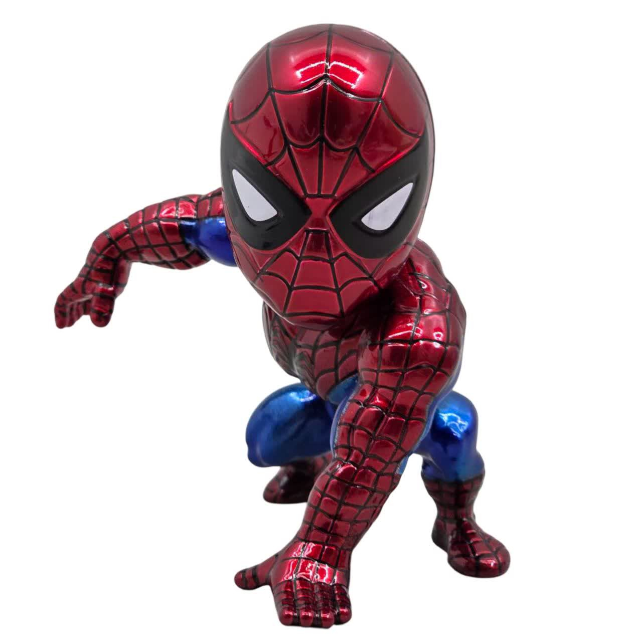 اکشن فیگور جادا مدل مرد عنکبوتی کلاسیک تمام فلز ارتفاع 10 سانتی متر CLASSIC SPIDER MAN به همراه جاسوییچی