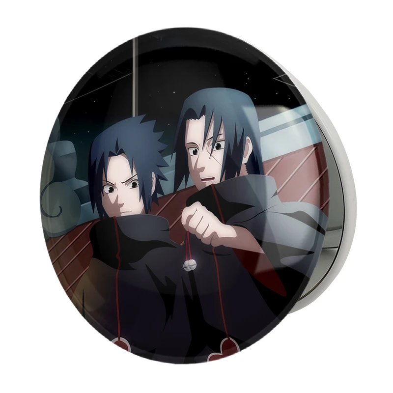 آینه جیبی خندالو طرح ایتاچی و ساسکه انیمه ناروتو Naruto مدل تاشو کد 11250 