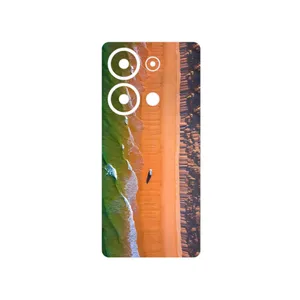 MAHOOT Beach and Green Sea Cover Sticker for Xiaomi Redmi Note 13 Pro 4G