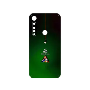 MAHOOT Pool Billiards Pro Cover Sticker for Motorola One Vision Plus