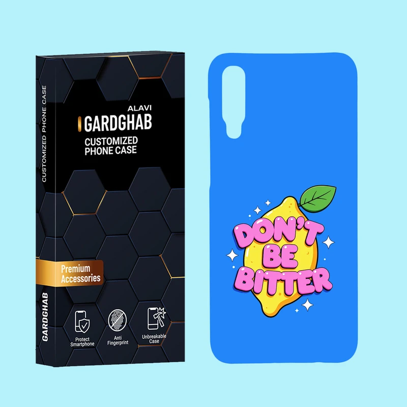 کاور گارد قاب علوی مدل متن مناسب برای گوشی موبایل سامسونگ Galaxy A50 / A50s / A30s