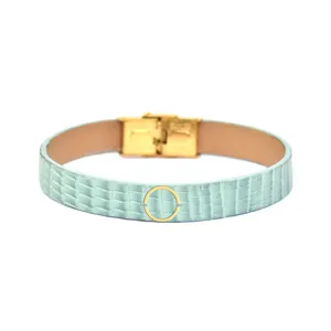 دستبند طلا 18 عیار مردانه فرشته مدل هندسی کد UBCHL0008-0023