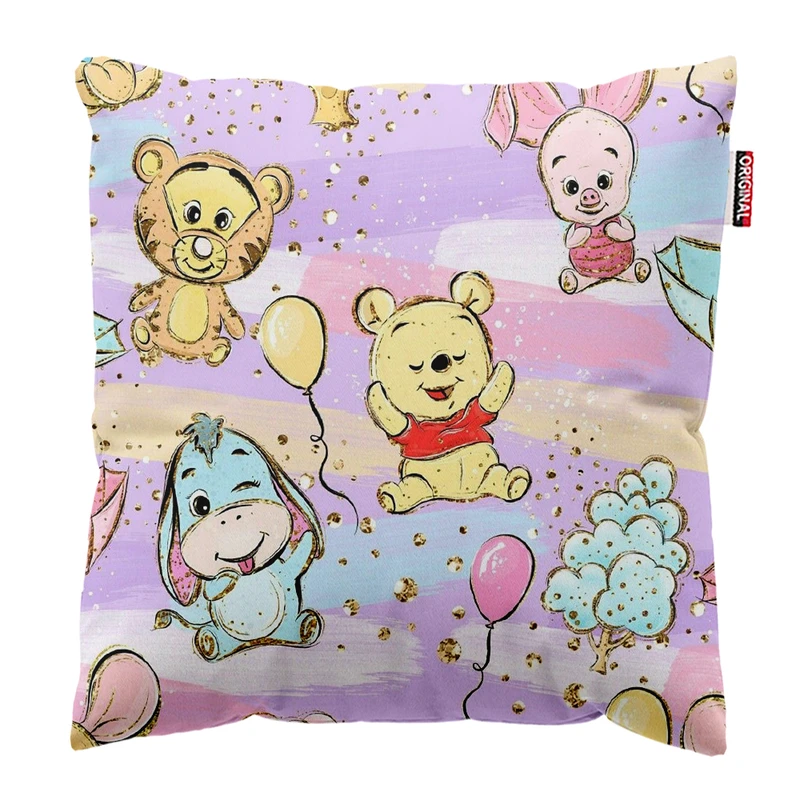 کوسن پاد آفرین طرح کارتونی بچگانه کد 4611 سایز 40*40 سانتی متر
