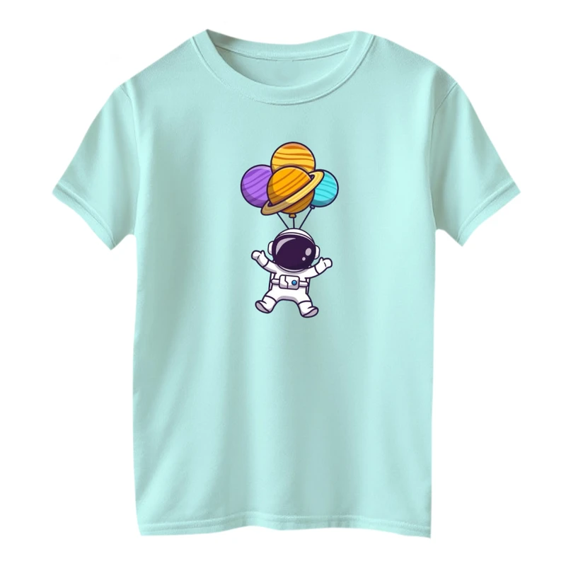 تی شرت آستین کوتاه بچگانه مدل فضانورد کد ۱۳