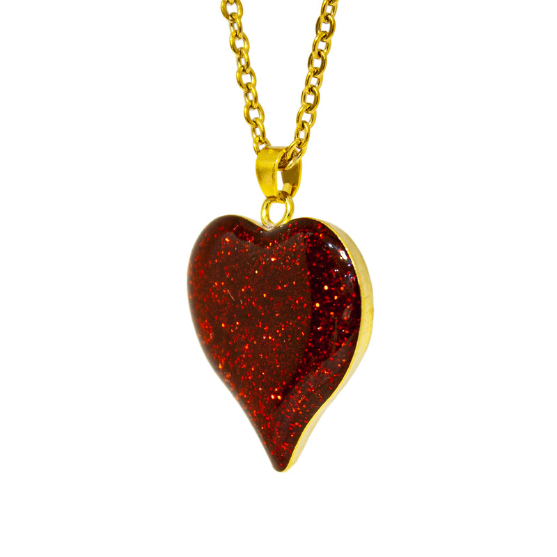 گردنبند دخترانه مدل قلب کد 216 گردنبند دخترانه مدل قلب کد 216