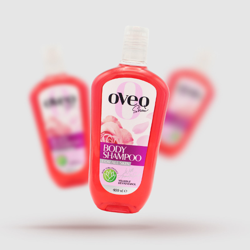 شامپو بدن اوک شاین مدل گل ها حجم 400 میلی لیتر بسته 3 عددی